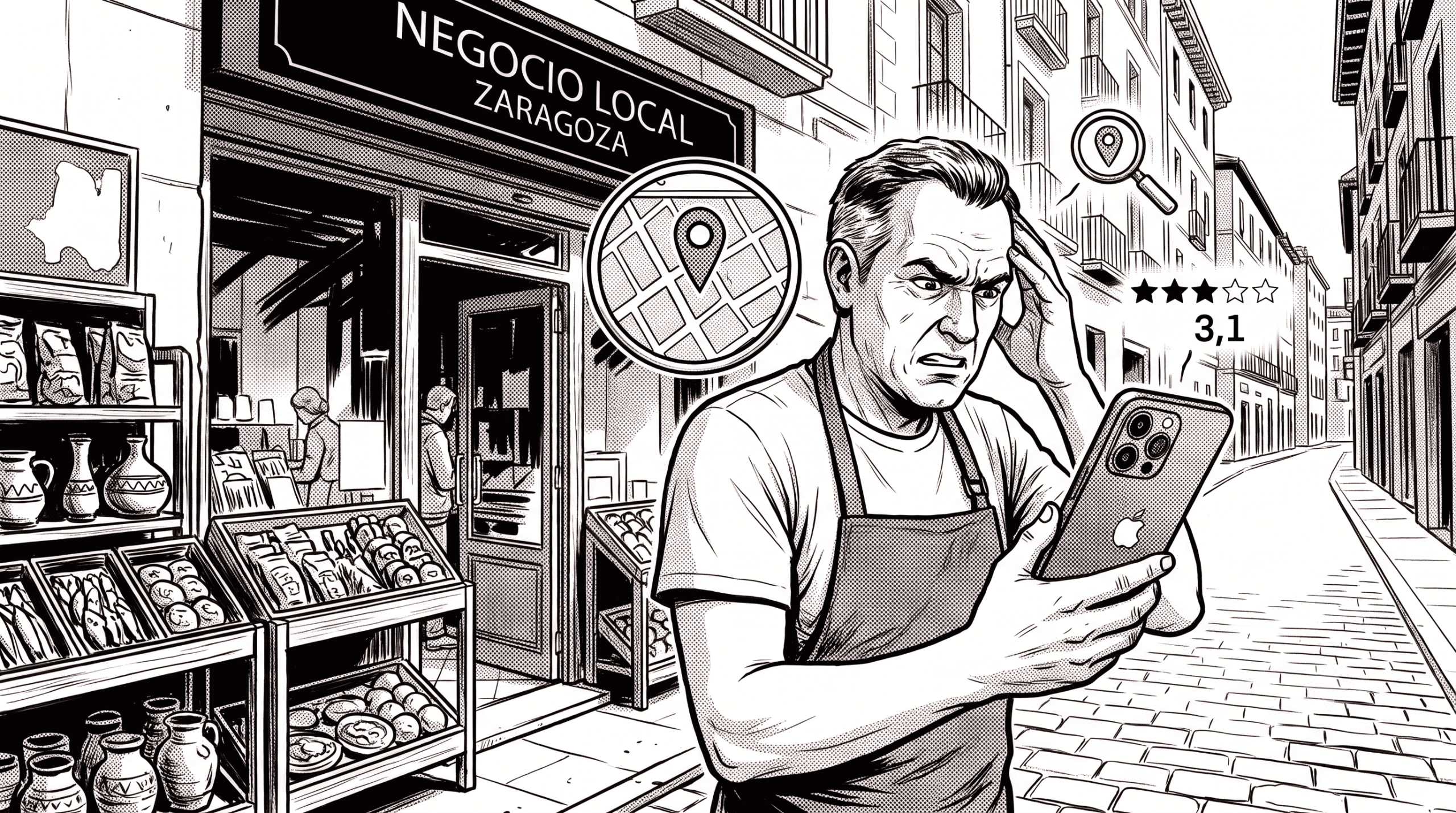 Errores de SEO local que cometen las pymes en Zaragoza