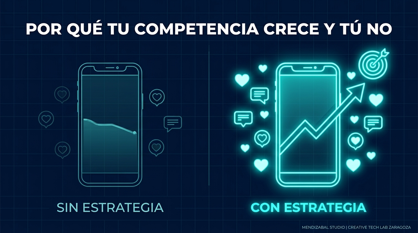 Por qué tu competencia crece en redes y tú no