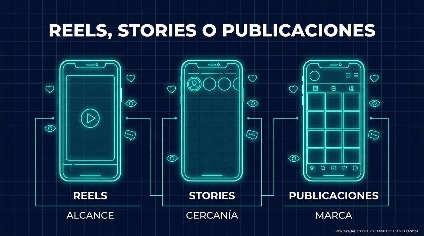 Reels, stories o publicaciones: qué le conviene a tu negocio